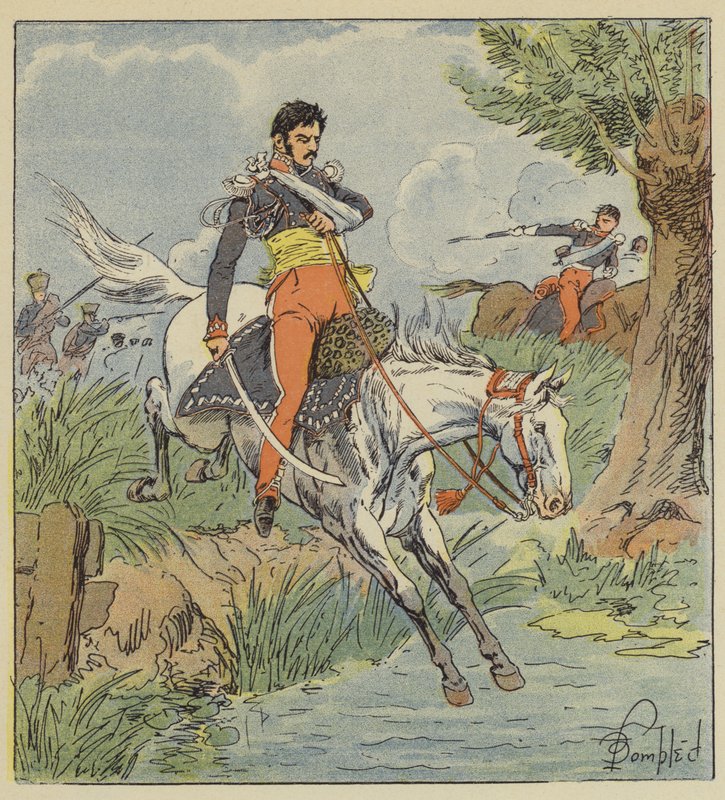 maršál Poniatowski od after Louis Charles Bombled