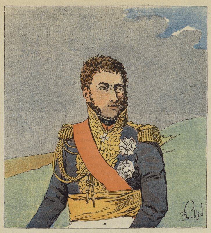 maršál Suchet od after Louis Charles Bombled
