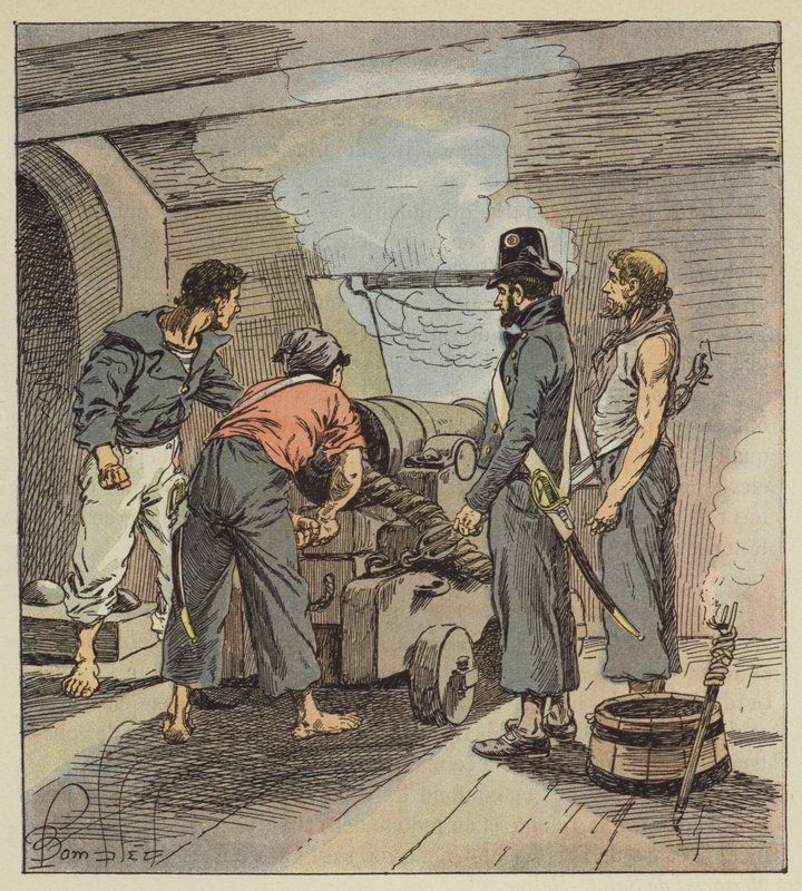 Námořníci 1805-1815 od after Louis Charles Bombled
