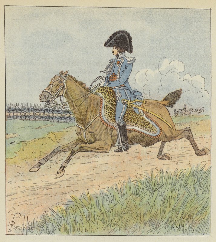 Císařův pořádkový důstojník od after Louis Charles Bombled