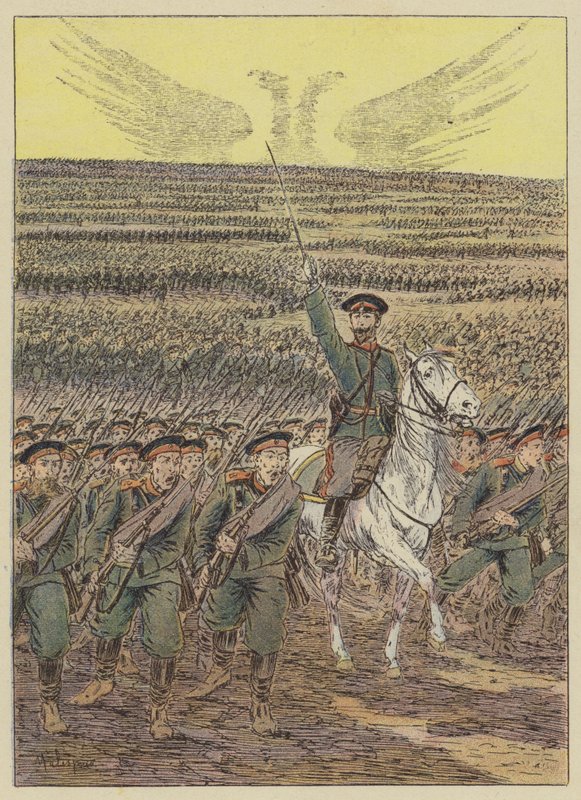 Ruská armáda od after Louis Charles Bombled