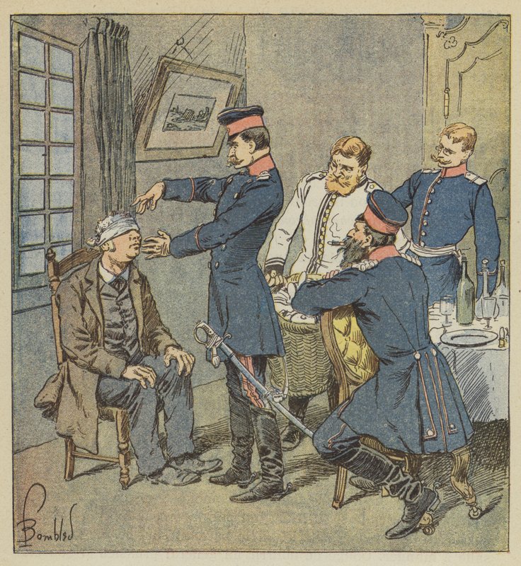 Náměsíčná scéna od after Louis Charles Bombled