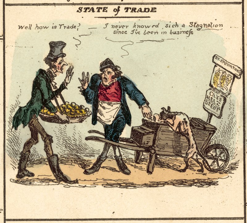 Stav obchodu od after William Heath