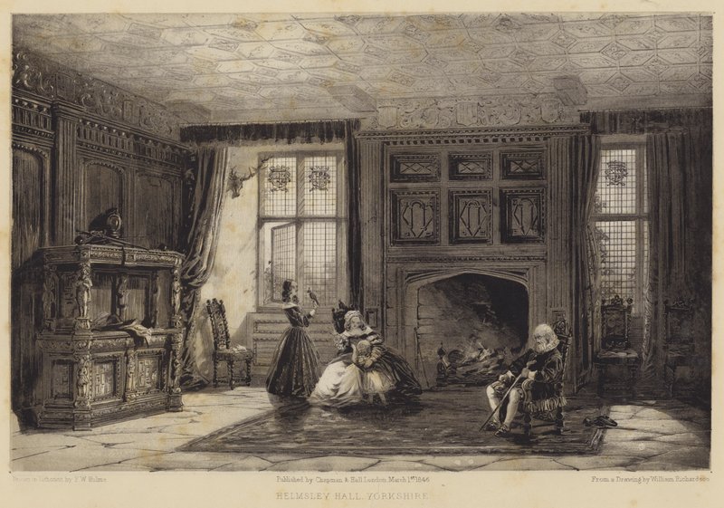 Helmsley Hall, Yorkshire od after William Richardson